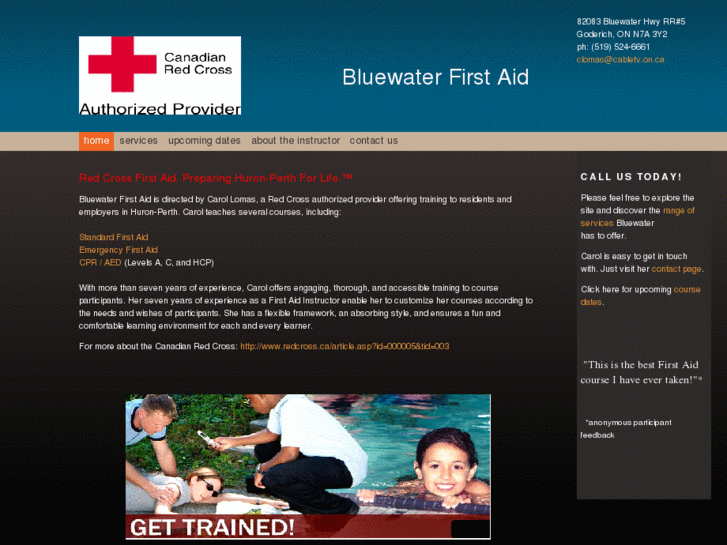 www.bluewater-first-aid.com