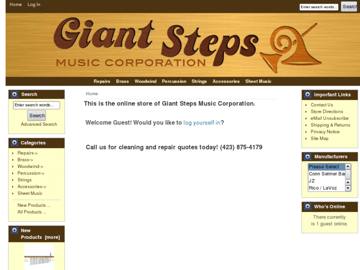 www.giantstepsmusicstore.com