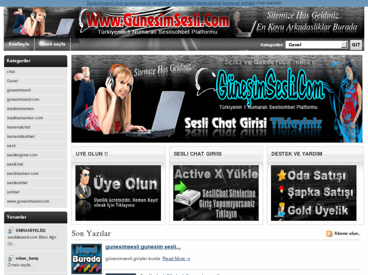 www.gunesimsesli.com