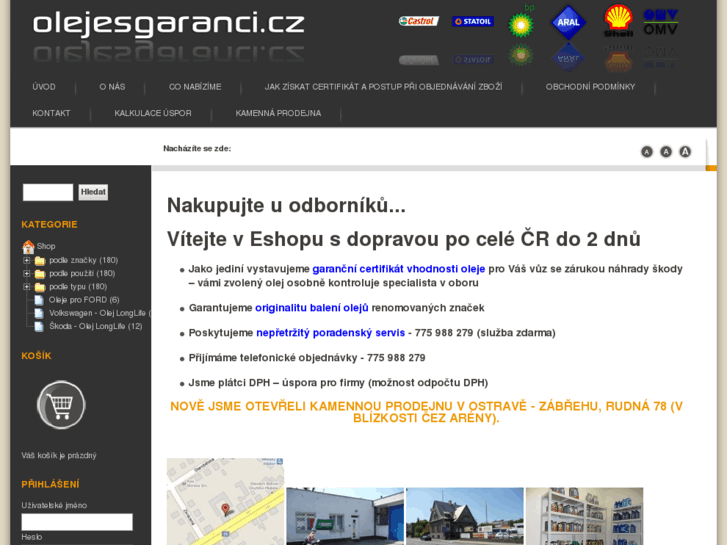 www.olejesgaranci.cz
