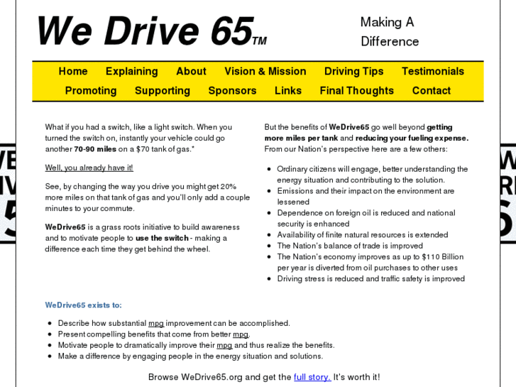 www.wedrive65.net