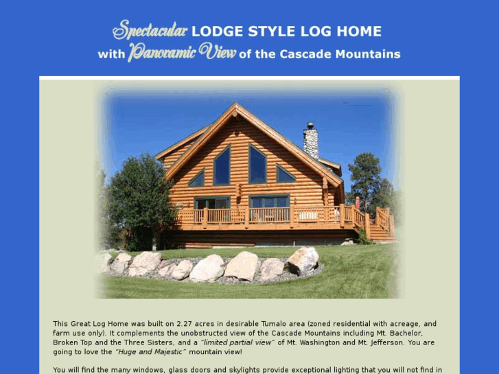 www.bend-or-loghome4sale.com