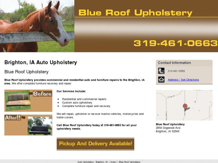 www.blueroofupholstery.com