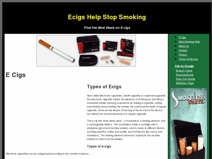 www.ecigshelpstopsmoking.com