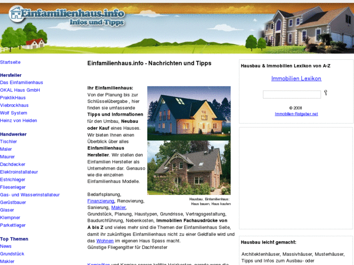 www.einfamilienhaus.info