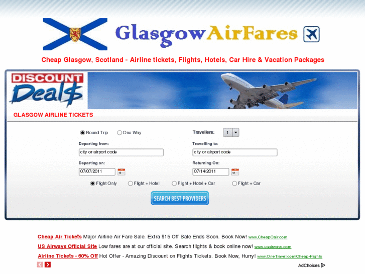 www.glasgowairfares.com