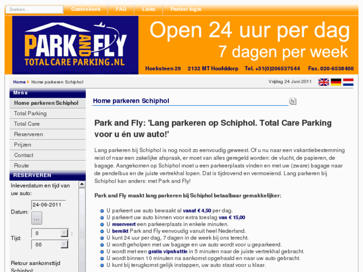 www.goedkoopparkerenschiphol.nl