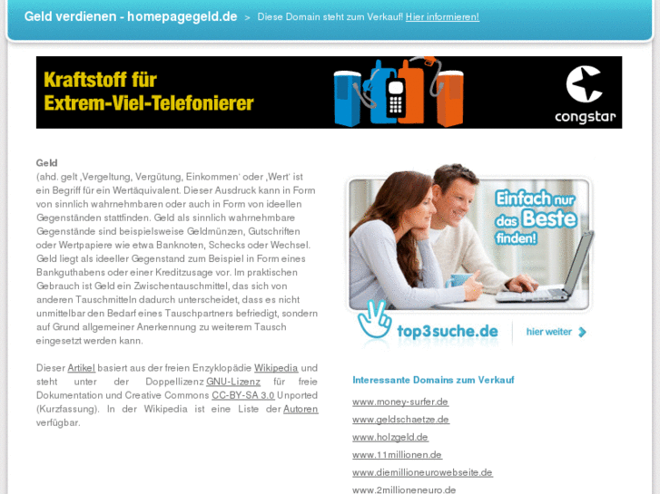 www.homepagegeld.de