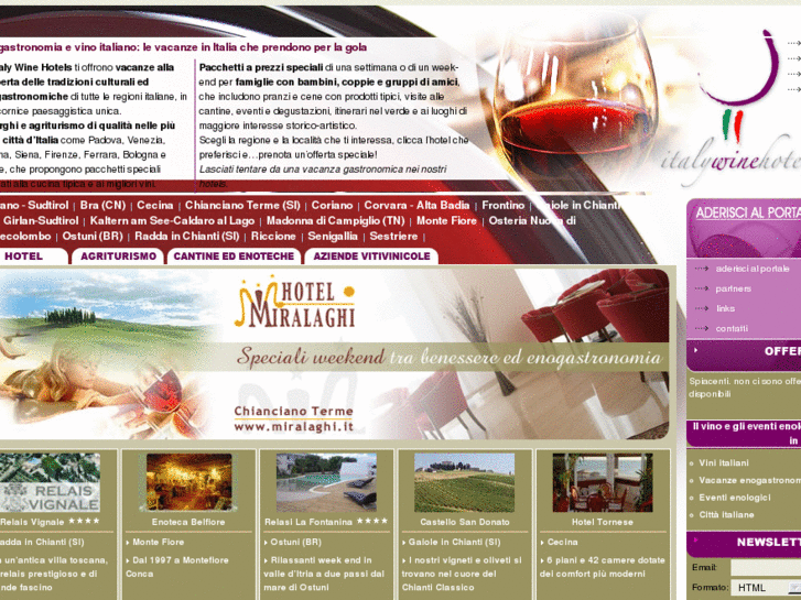 www.italywinehotels.it