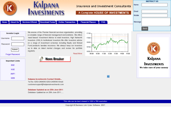 www.kalpanainvestments.net