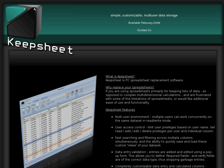 www.keepsheet.com