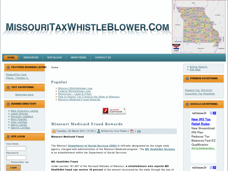 www.missouritaxwhistleblower.com