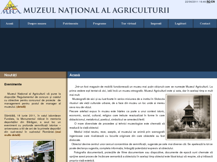 www.muzeulagriculturii.ro