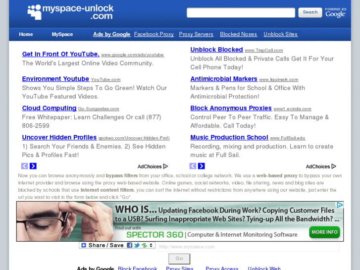 www.myspace-unlock.com