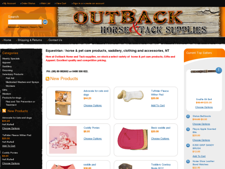 www.outbackhorseandtacksupplies.com