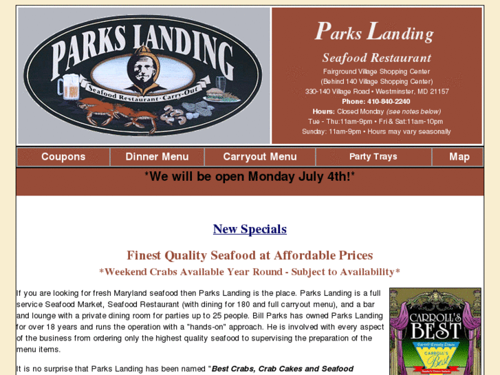 www.parkslanding.com