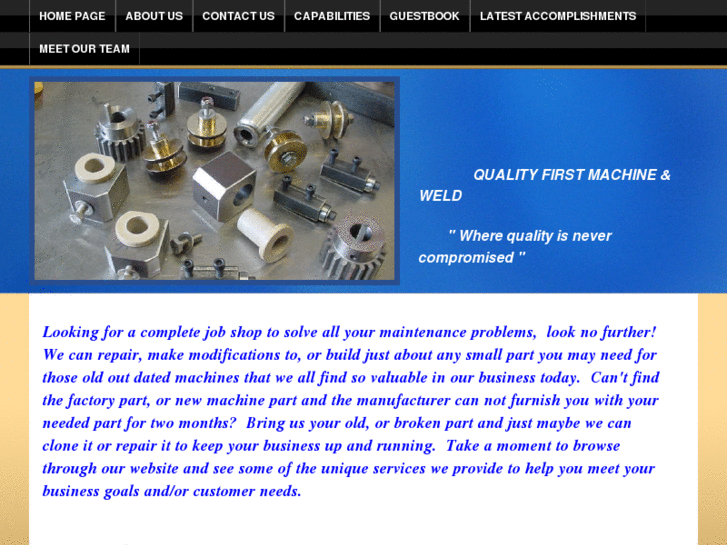 www.qualityfirstmachine-weld.com