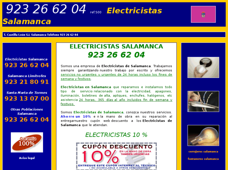 www.salamancaelectricistas.com