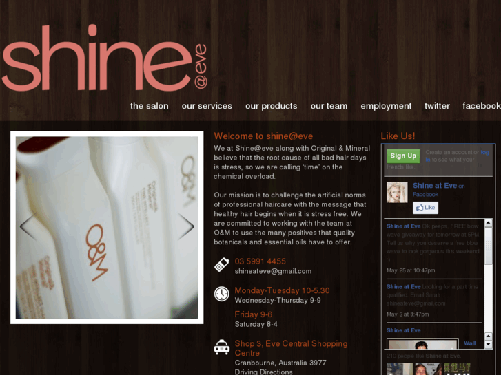 www.shineateve.com