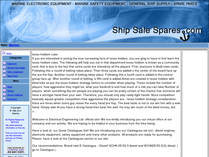 www.shipsalespares.com