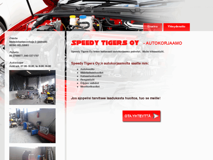 www.speedytigers-autohuolto.com