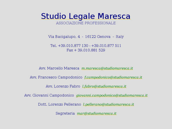 www.studiomaresca.it