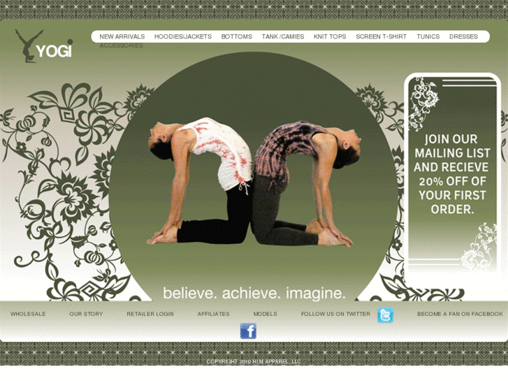 www.yogiclothing.com