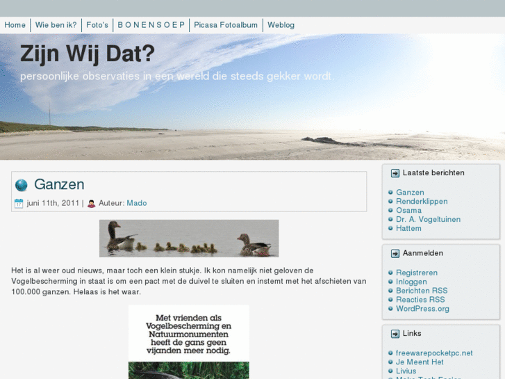 www.zijnwijdat.nl