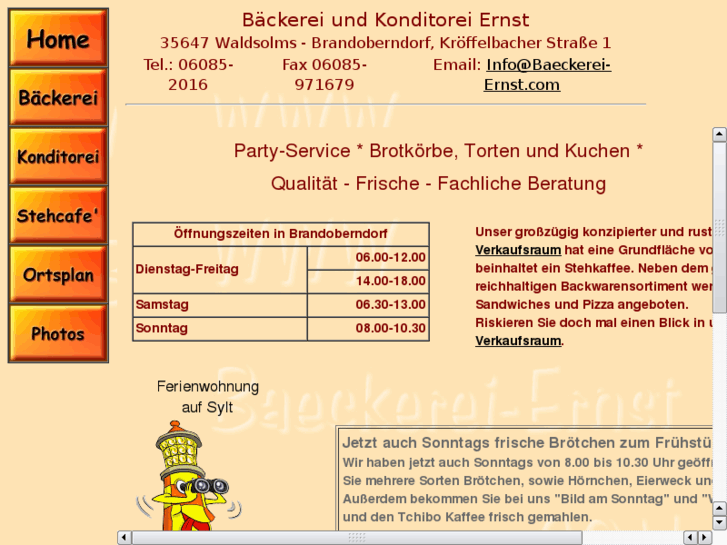 www.baeckerei-ernst.com