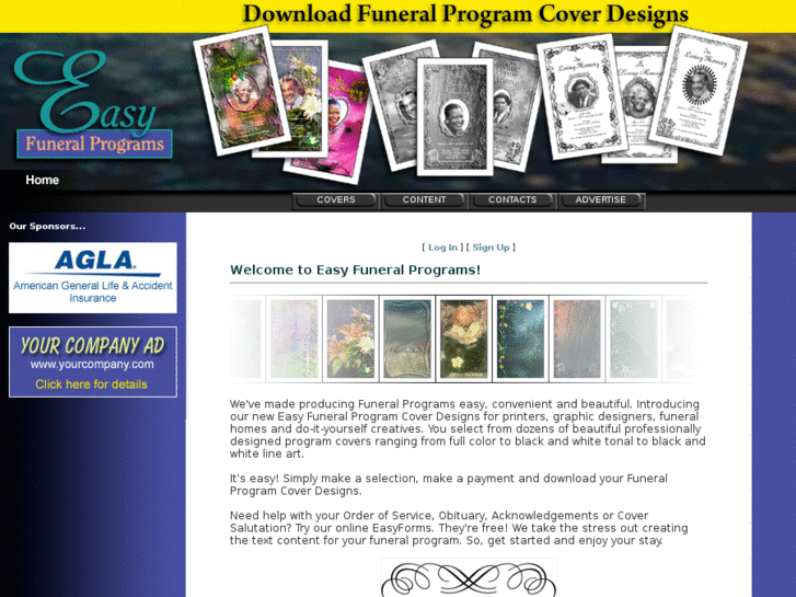 www.easyfuneralprograms.com