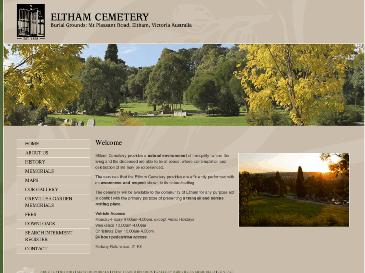 www.elthamcemetery.com