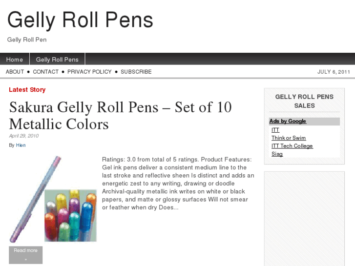 www.gellyrollpens.com