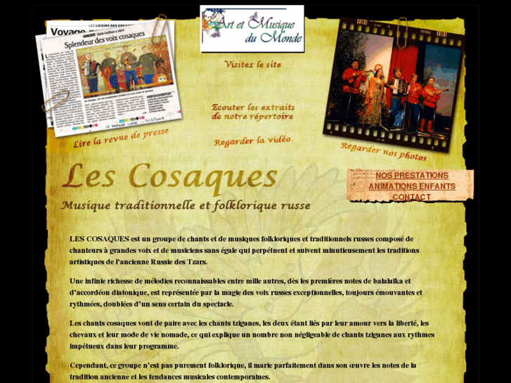 www.lescosaques.net