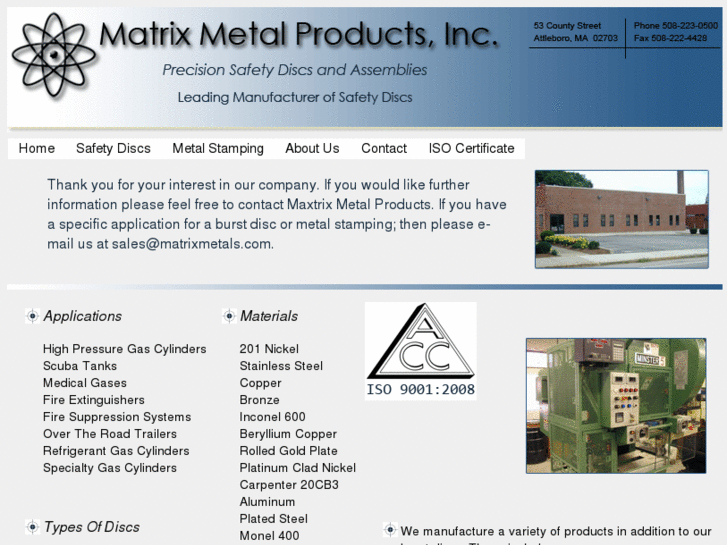 www.matrixmetals.com