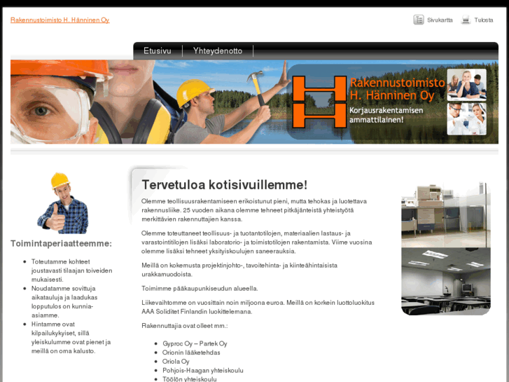 www.rakennustoimistohanninen.com