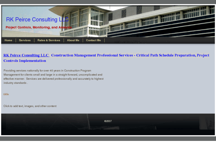 www.rkpeirceconsulting.com