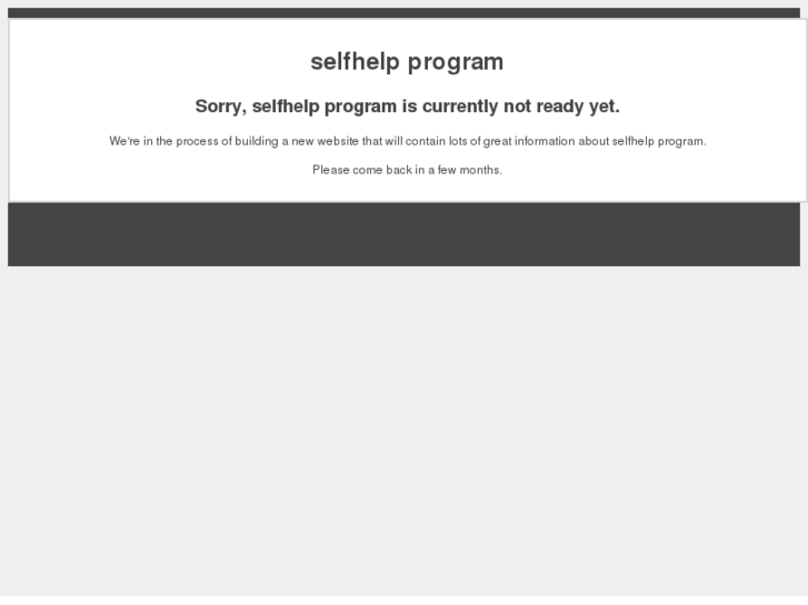 www.selfhelp-program.com