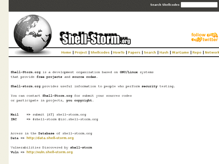 www.shell-storm.org