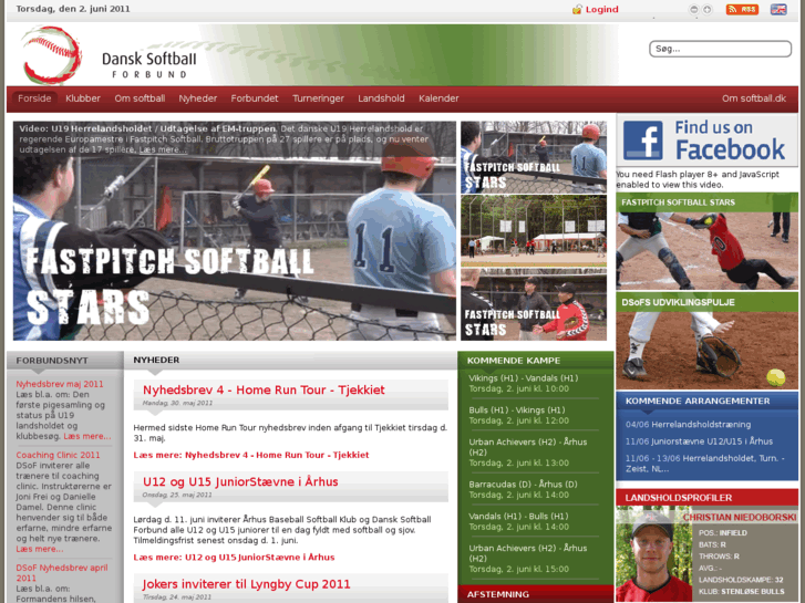 www.softball.dk