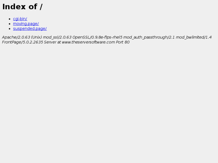 www.theserversoftware.com