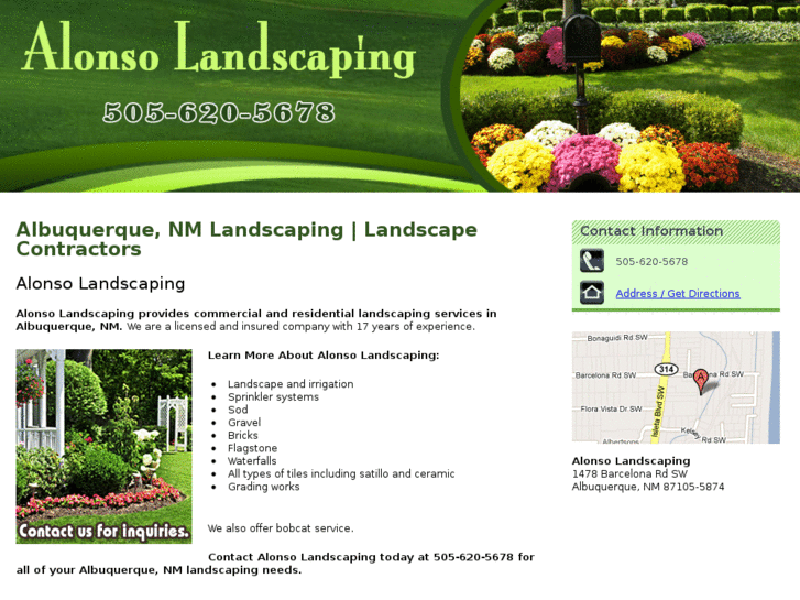 www.alonsolandscaping.net