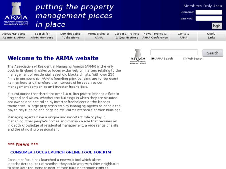 www.arma.org.uk