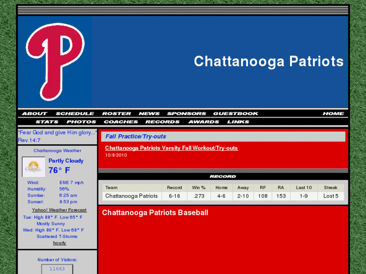 www.chattanoogapatriotsbaseball.com