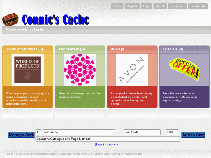 www.conniescache.com