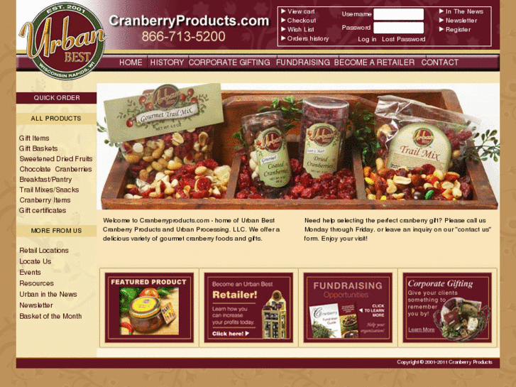 www.cranberryproducts.com