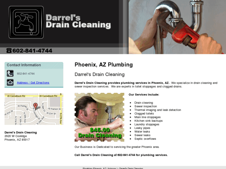 www.darrelsdraincleaning.com