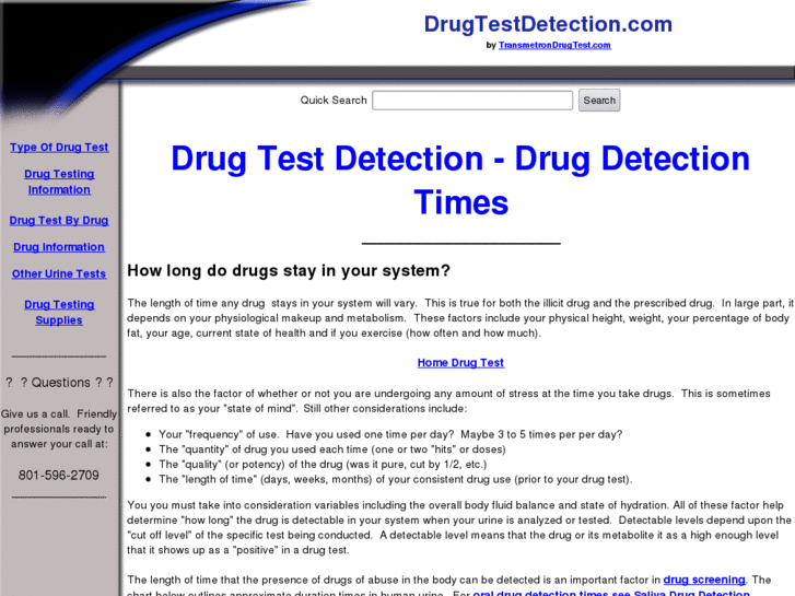 www.drug-test-detection.com