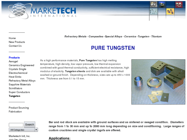 www.marketech-tungsten.com