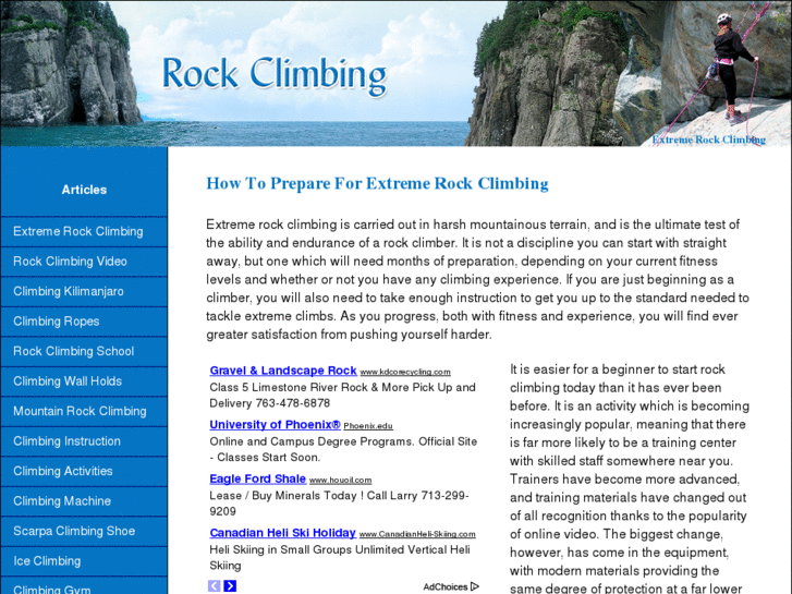 www.mountainrockclimbings.com