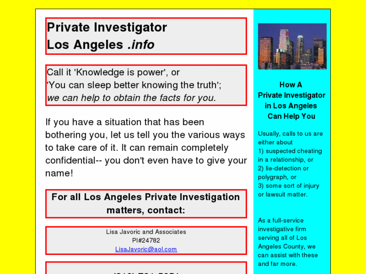 www.privateinvestigatorlosangeles.info